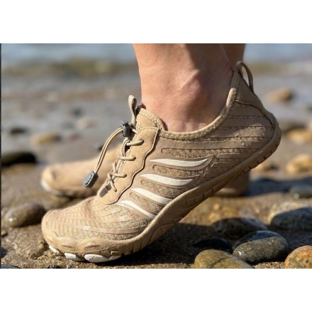Grounded Footwear Barefoot Shoes Mens 9.5 Women 11 NEW Tan Orthopedic Comfort